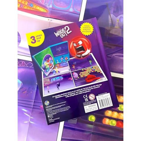 Disney Inside Out 2 My Busy Books - Storybook, 10 figurines, playmat