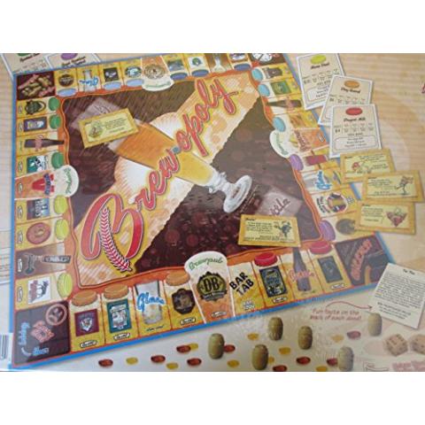 Late for the Sky Brew-Opoly Monopoly Board Game