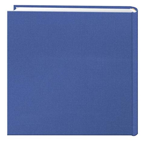 Fabric Frame Cover Photo Album 200 Pockets Hold 4x6 Photos, Sky Blue