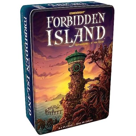 Forbidden Island – The Cooperative Strategy Survival Island Board Game,2-4 players