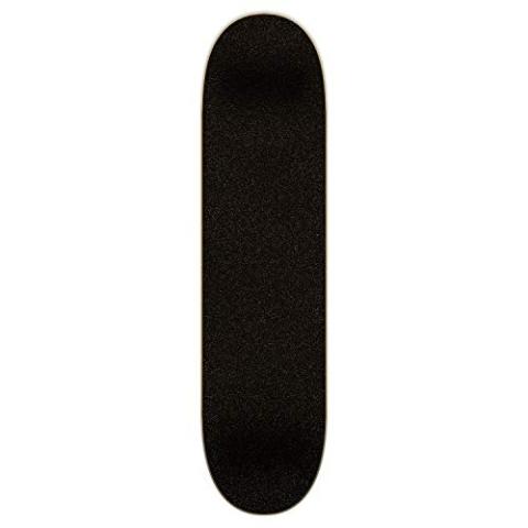 Yocaher Professional Complete 7.75" Skateboard w/7Ply Maple Deck, BlackWidow Premium Grip Tape, Aluminum Alloy Truck, ABEC-9 Bearing (Complete - 7.75 - Black)