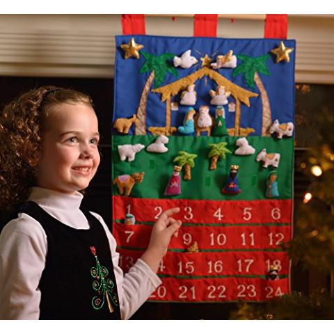 Nativity Fabric Advent Calendar (Countdown to Christmas)