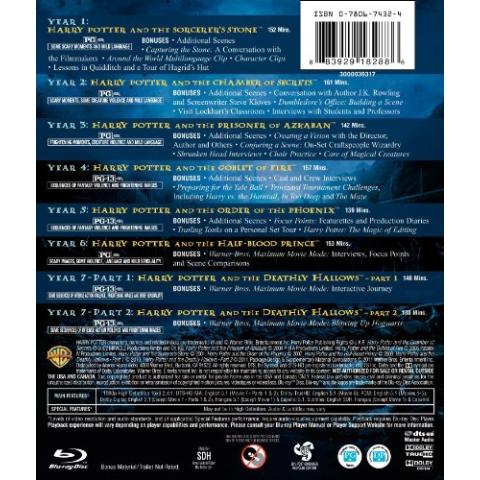 Harry Potter: The Complete 8-Film Collection (BD)