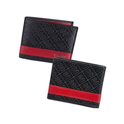 Guess Men's Leather Slim Bifold Wallet
