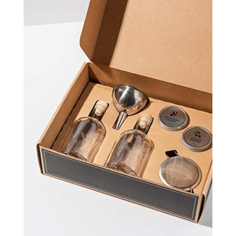 W&P Homemade Gin Kit, Make Your Own Kit, Botanical Blend and Juniper Berries, Home Kit, Kitchen Essentials, DIY