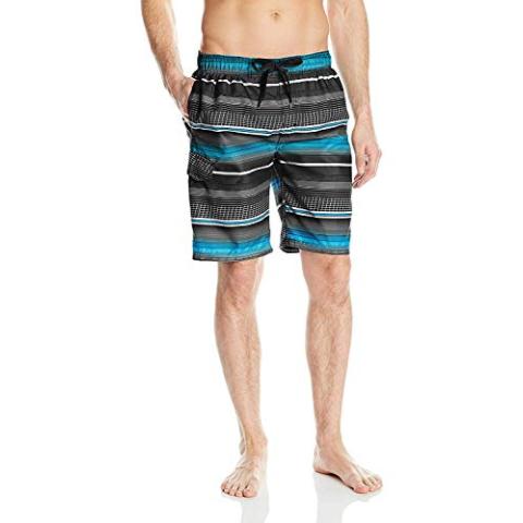 Kanu Surf Mens Bellaire Swim Trunks (Regular & Extended Sizes)