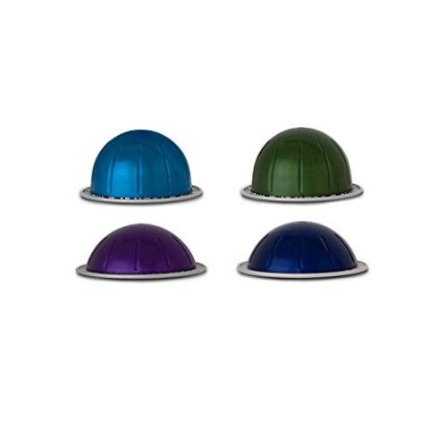 Nespresso Capsules Vertuo, Intense Variety Pack, Dark Roast Coffee, 40-Count Coffee & Espresso Pods, Brews 7.8oz. and 1.35oz.