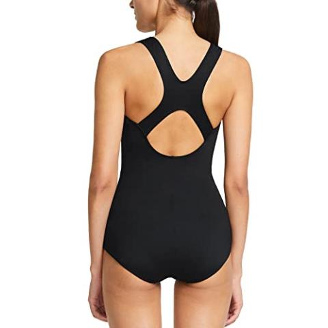 BALEAF Women's Racerback Athletic One Piece Modest Bathing Suit