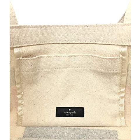 Kate Spade New York Canvas Tote Bag with Interior Pocket