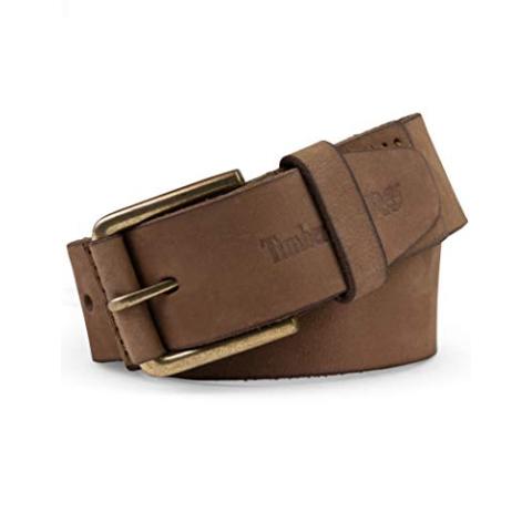Timberland PRO Men's 40mm Workwear Work Leather Belt, Wheat/Pull Up, 34