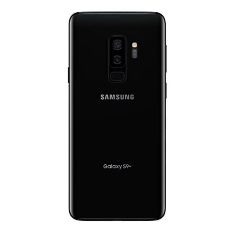 Samsung Galaxy S9 Plus (SM-G965F/DS) 6GB/128GB 6.2-inches LTE Dual SIM Factory Unlocked - International Stock No Warranty (Midnight Black)
