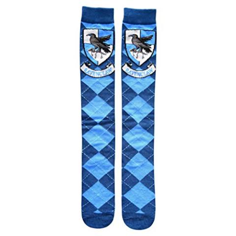 Hyp Harry Potter Ravenclaw Argyle Juniors Knee High Socks