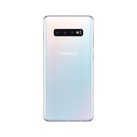 Samsung Galaxy S10+ Plus 128GB / 8GB RAM SM-G975F Hybrid/Dual-SIM (GSM Only, No CDMA) Factory Unlocked 4G/LTE Smartphone - International Version (Prism White, 128GB)