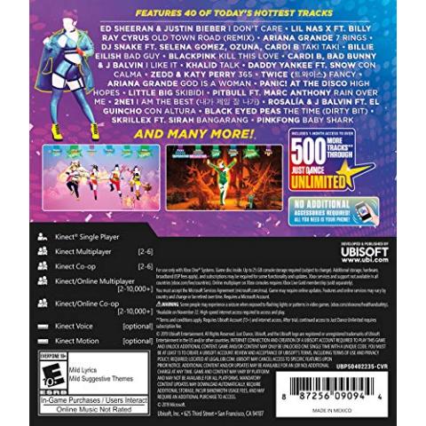 Just Dance 2020 - Xbox One Standard Edition
