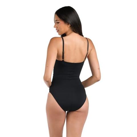 Island Goddess Rouched Body Lingerie Mio One Piece Swimsuit