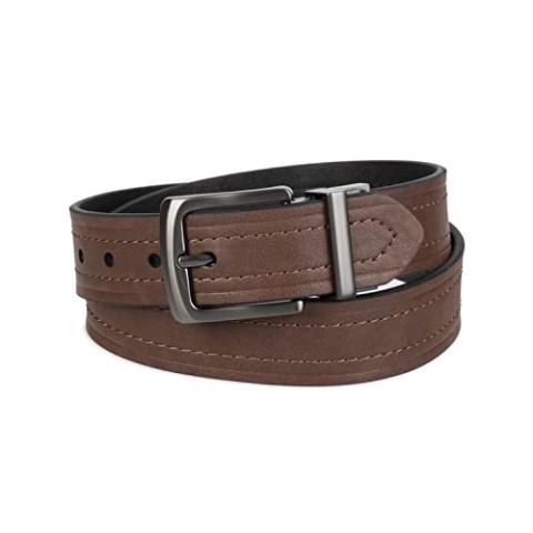 Levi's Men's Reversible Casual Jeans Belt, Brown/Black 1, X-Large (42-44)