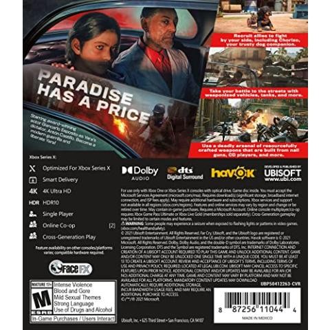 Far Cry 6 Xbox Series X S, Xbox One Standard Edition