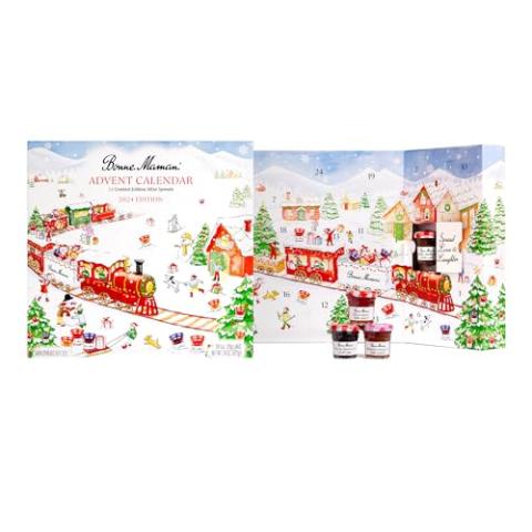 Bonne Maman 2024 Limited Edition Advent Calendar, 24 Mini Spreads