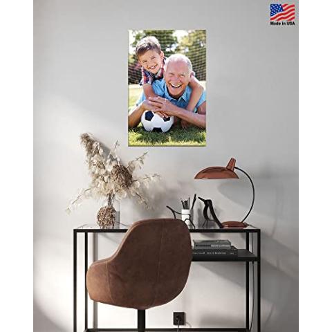 SIGNLEADER Canvas Prints with Your Photos, Canvas Pictures Custom Wall Art, Personalized Family Portrait Canvas Pictures - 24x36 inches