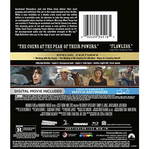 No Country For Old Men (Blu-ray + Digital)