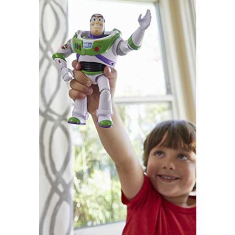 Mattel Disney and Pixar Toy Story Buzz Lightyear Action Figure, Posable Character in Signature Look, Collectible Toy, 7 inch