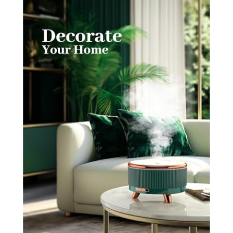 Essential Oil Diffuser for Home, Diffusers for Essential Oils Large Room, 500ml Aromatherapy Diffuser, 7 Colors Changed