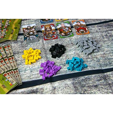 Renegade Game Studios: Hadrian's Wall, Strategy Board Game, 60 Minute Play Time, 1 to 6 Players, for Ages 12 and up