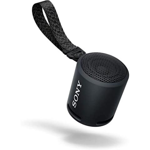 Sony SRSXB13/B Extra Bass Portable Waterproof Speaker with Bluetooth, USB Type-C, 16 Hours Battery Life