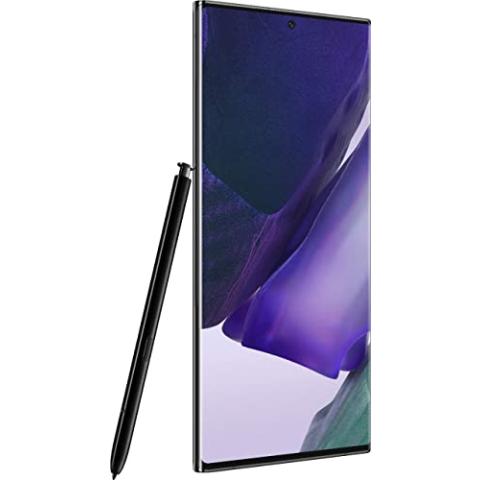 Samsung Electronics Galaxy Note 20 Ultra 5G N986U Android Cell Phone, US Version, 512GB of Storage, Mobile Gaming Smartphone, Long-Lasting Battery, Mystic Black - Verizon Locked - (Renewed)