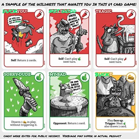 I’m Right You’re Wrong NSFW- A Light Strategy Card Game Where Players Battle for The Last Word (2-5 Players) - Ages 18 and up