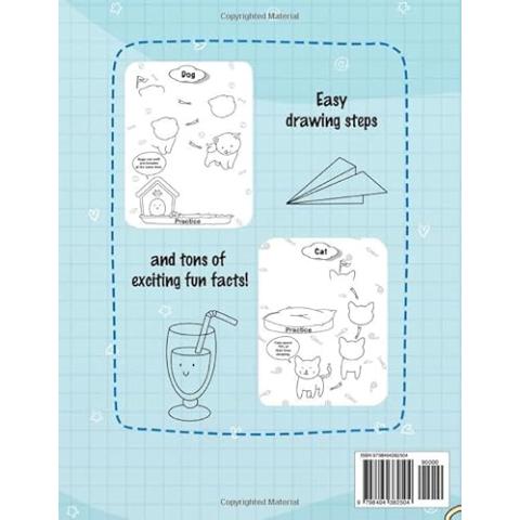 How To Draw 101 Things For Kids: Simple And Easy Drawing Book With Animals, Plants, Sports, Foods,...Everythings
