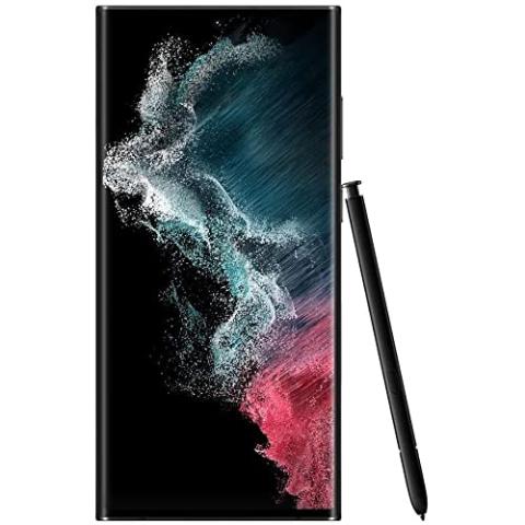Samsung Galaxy S22 Ultra 5G Factory Unlocked Android Smartphone, 256GB, 8K Camera, 120Hz Refresh Rate, S Pen, Long Battery Life, Fast Processor, US Version, Phantom Black