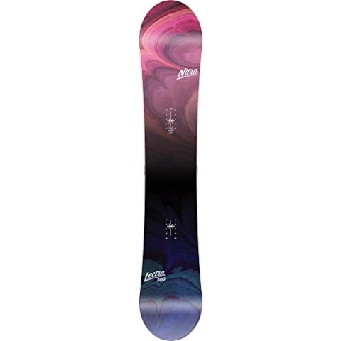 Nitro LECTRA BRD '23 Women's Snowboards All-Mountain Board, Directional, Flat-Out Rocker, All-Terrain