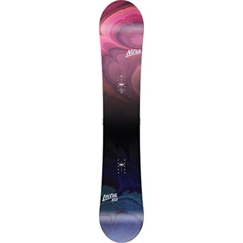 Nitro LECTRA BRD '23 Women's Snowboards All-Mountain Board, Directional, Flat-Out Rocker, All-Terrain