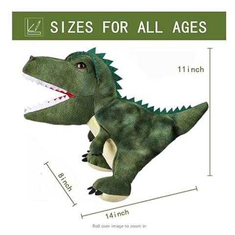 Puppets Hand Puppets Puppets for Kids, Dinosaur Hand Puppets Dinosaur Toys Plush Puppet Stuffed Hand Puppet Dinosaur Toy,Puppet Story Toys Dinosaur Puppets Dinosaur Toys for Kids 3 5 7 8 12