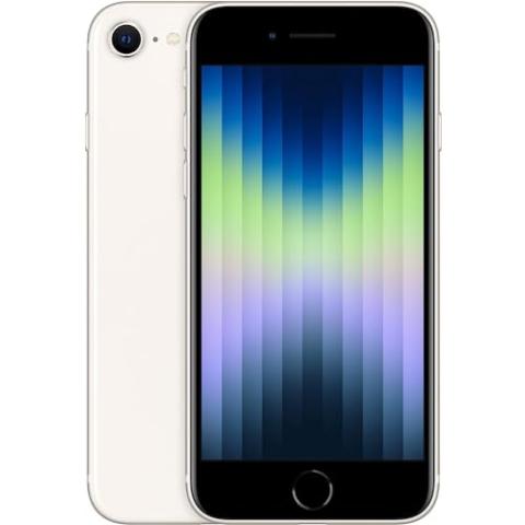 Apple iPhone SE 3rd Gen, 256GB, Starlight - Unlocked (Renewed)