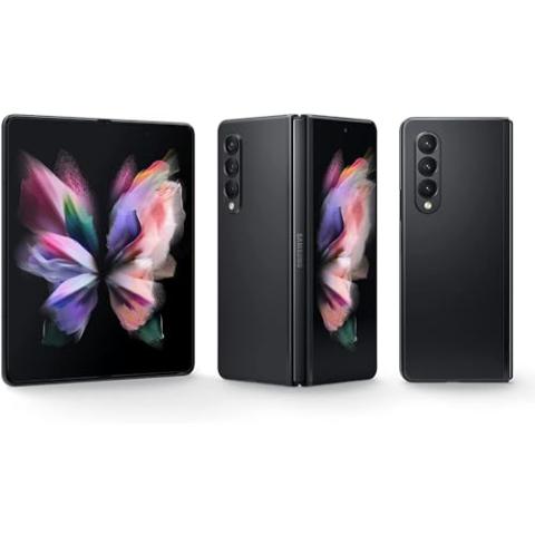 SAMSUNG Galaxy Z Fold 3 5G AT&T 512GB Phantom Black (Renewed)