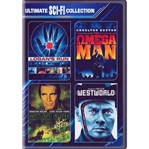 70s 4-Film Sci-Fi Collection (Logan's Run/Omega Man/Soylent Green/Westworld) (DVD)
