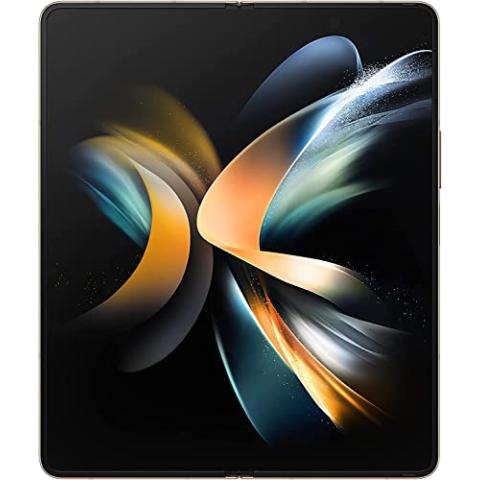 SAMSUNG Galaxy Z Fold 4 Factory Unlocked 256GB Beige SM-F936U1 (Renewed)