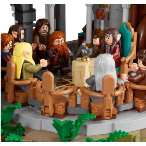 LEGO Icons The Lord of The Rings: Rivendell Building Model Kit for Adults, Construct and Display a Middle-Earth Valley with 15 Minifigures, A Great Gift for LOTR Fans and Movie-Lovers, 10316