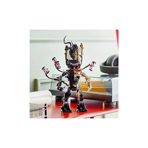 LEGO Marvel Venomized Groot 76249 Transformable Marvel Toy for Play and Display, Buildable Marvel Action Figure for Fans of the Guardians of the Galaxy Movie, Birthday Gift for 10 Year Old Kids