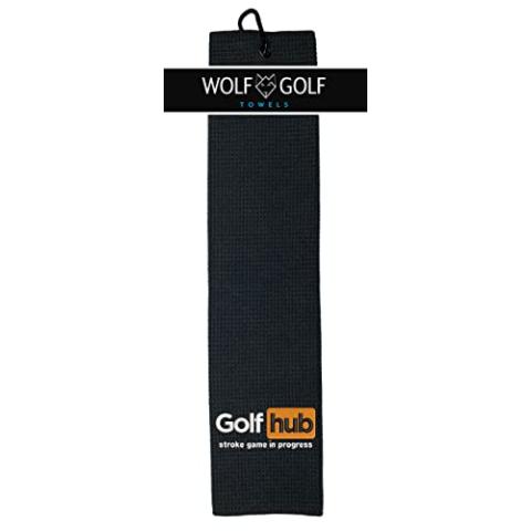 Golfhub Golf Towel - Golf Accessories for Men - Golf Gifts for Men - Embroidered Funny Golf Towel