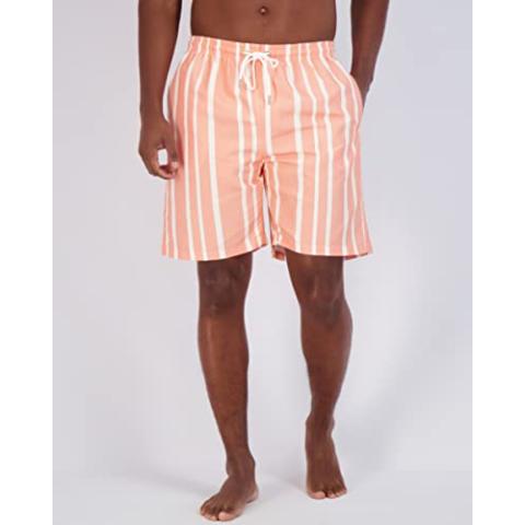 Real Essentials 3 Pack: Men's 7" Quick-Dry Swim Trunk with with Mesh Lining (Available in Big & Tall)