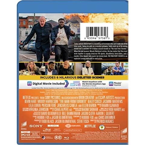 The Man From Toronto - Blu-ray + Digital