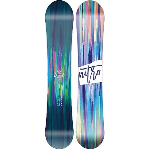 Nitro Lectra Brush Women's All Mountain Snowboard (142)