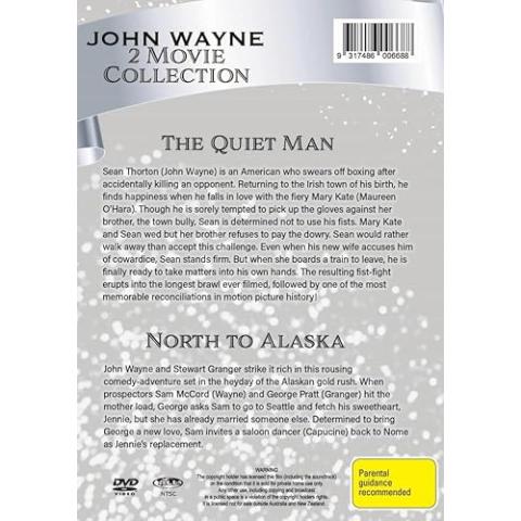 The Quiet Man / North To Alaska - John Wayne - 2 Movie Collection DVD