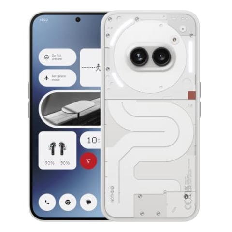 Nothing Phone (2a) Smartphone Unlocked 5G Android Phone Dimensity 7200 Pro, 50MP Dual Camera, 6.7'' AMOLED Display, 5000mAh Battery, NFC (Milk, 12+256GB)
