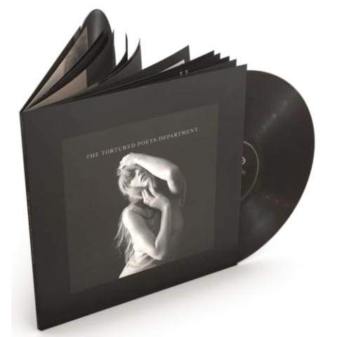 The Tortured Poets Department Edition Charcoal black 24-page booklet Track The Black Dog