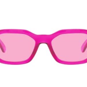 Versace Man Sunglasses – Black Frame, Dark Grey Lenses