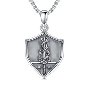 PELOVNY Sword and Shield Necklace